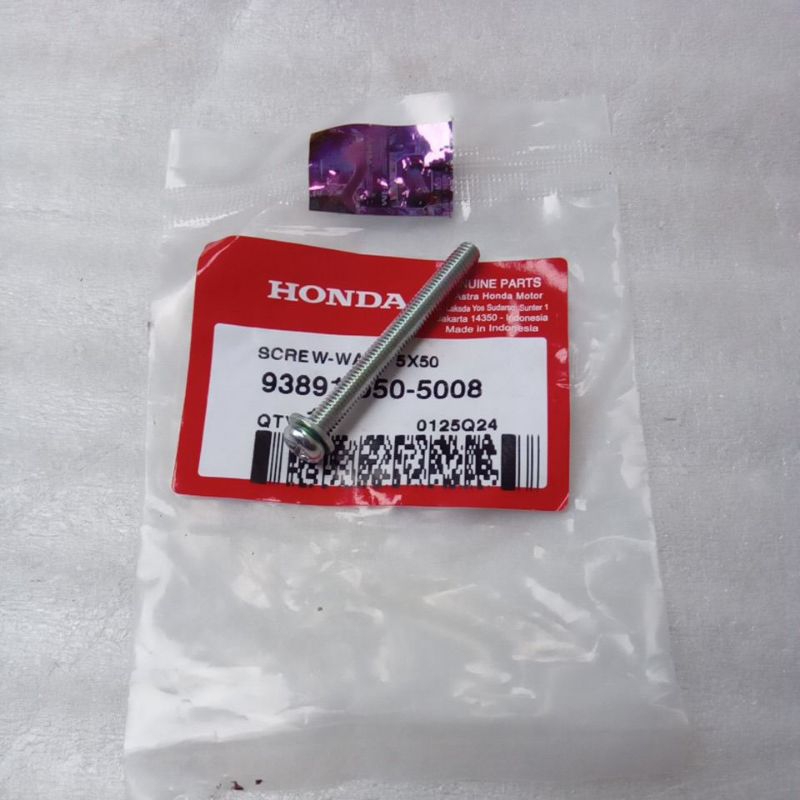 Baut Bolt Stelan Reflektor Lampu Depan Honda Crf150 Original