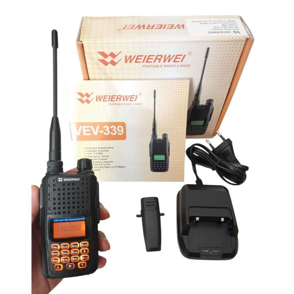 RADIO MINI HT WEIRWEI VEV339 SINGLE BAND