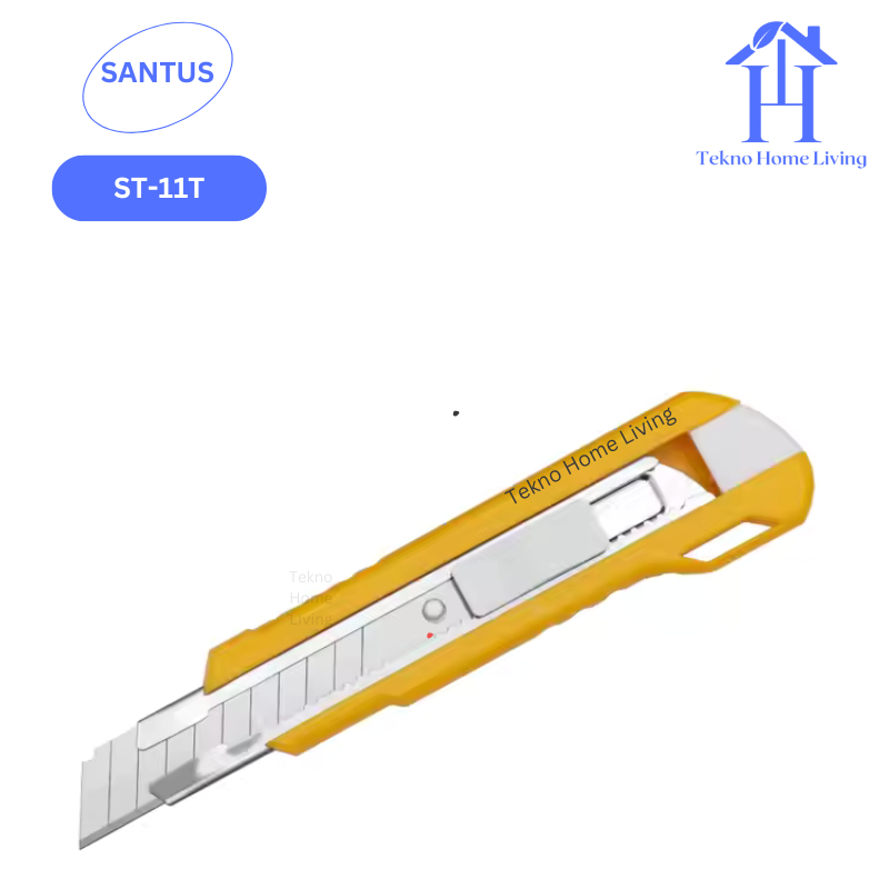 

Pisau Cutter 170mm Gagang Karet Santus ST-11T