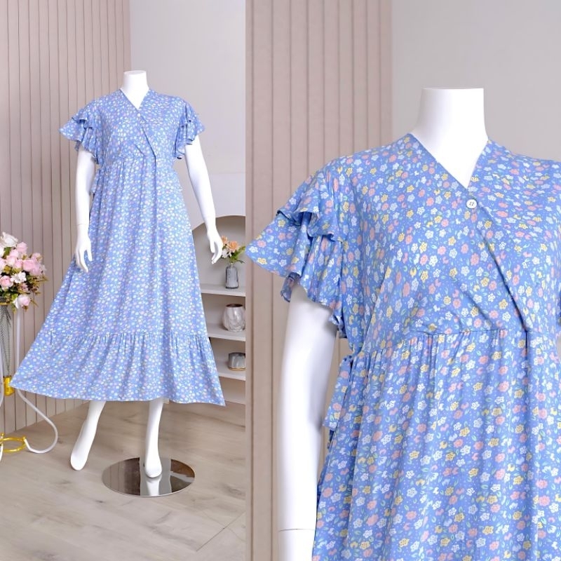 DASTER RAYON || FATMA DRESS - Pretty Dress Kimono Premium - GISELLA DRESS || DASTER RAYON MURAH || D