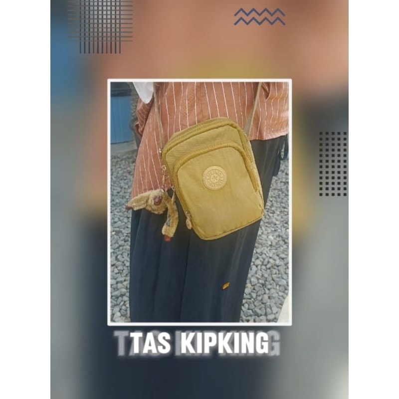 Tas Slempang Kipling wanita/tas slempang/tas kipling