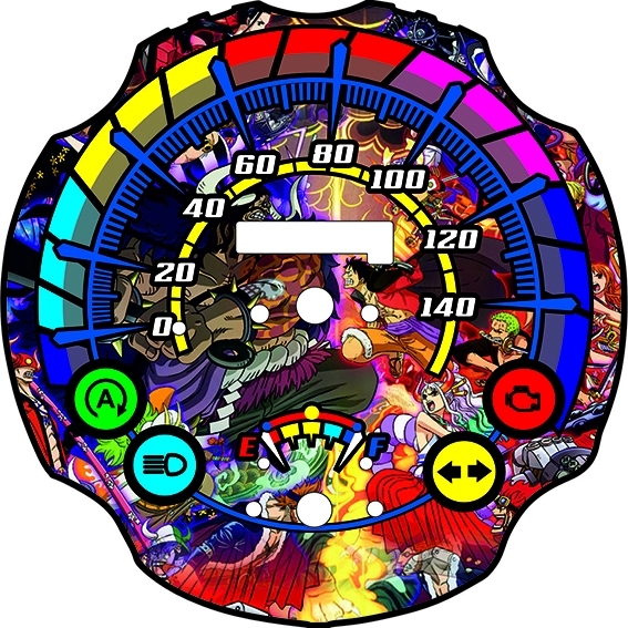 Custom Speedometer Motor Scoopy Anime Series
