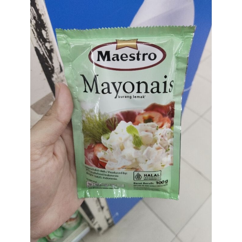 

100gr Mayonaise Maestro Sachet - Mayonais - Mayones