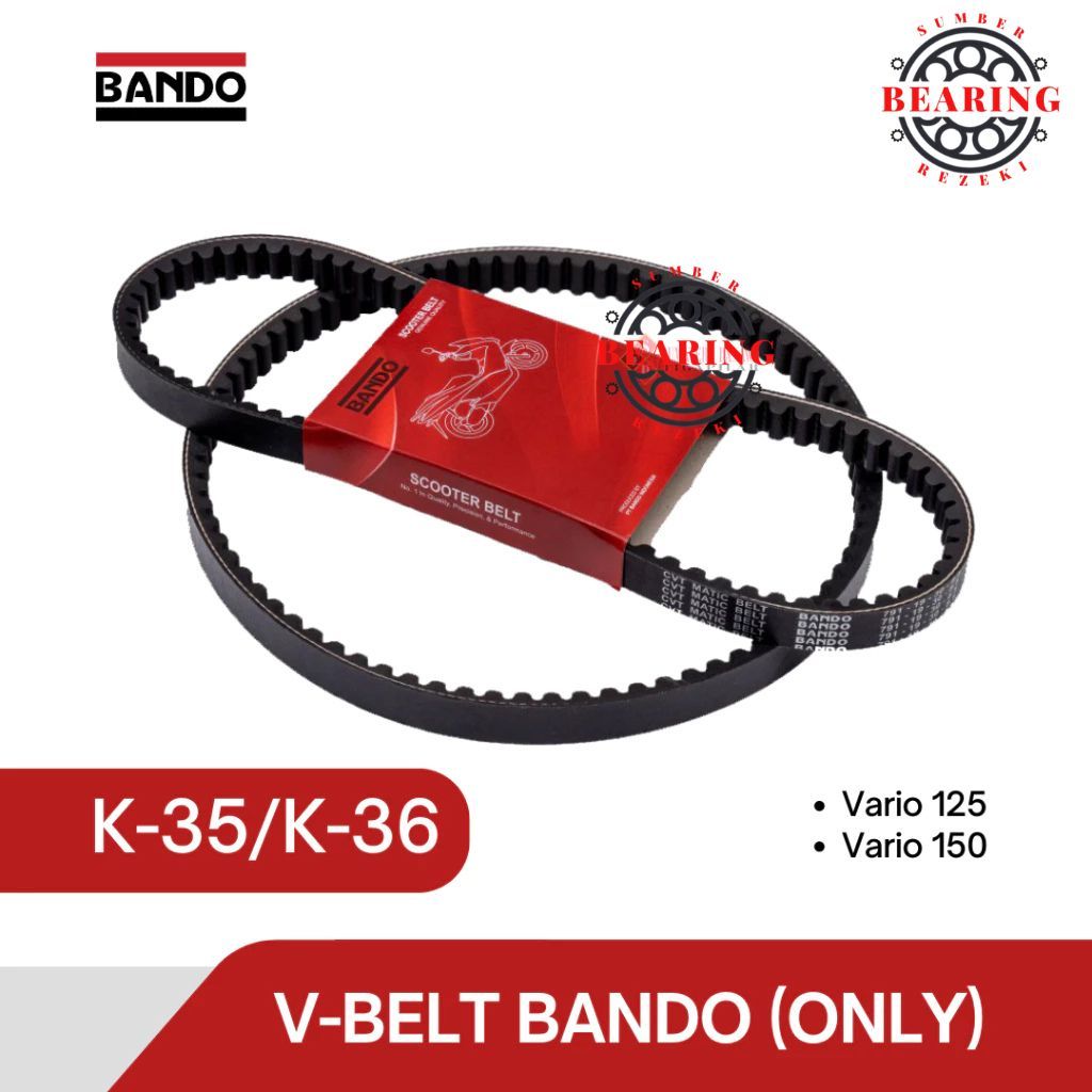 Vanbelt Bando Honda Vario 125 (K-35)/VARIO 150 (K-36) (V-Belt Only)