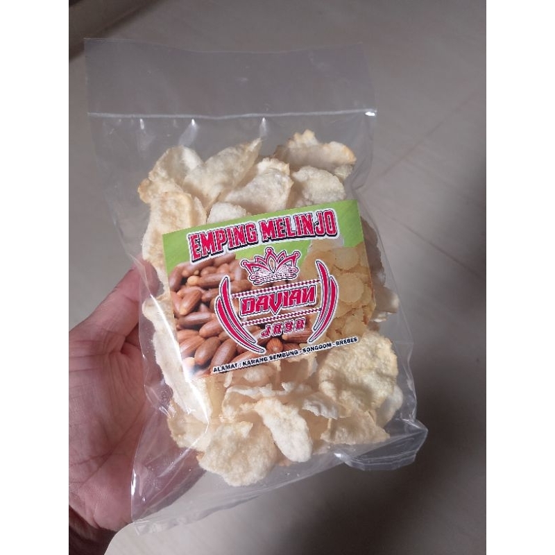 

Emping mateng kemasan 50 gram