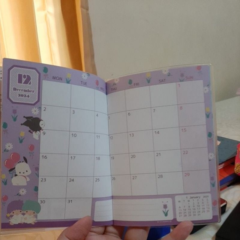 

Agenda Planner Sanrio Characters 2025 Schedule Book