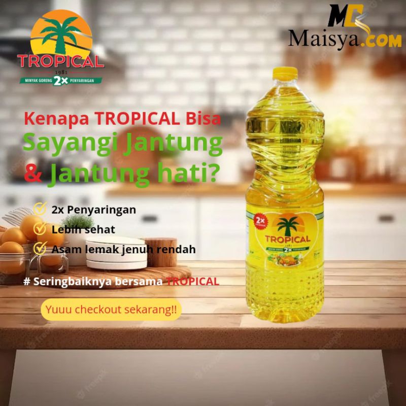 

MINYAK GORENG TROPICAL 1L