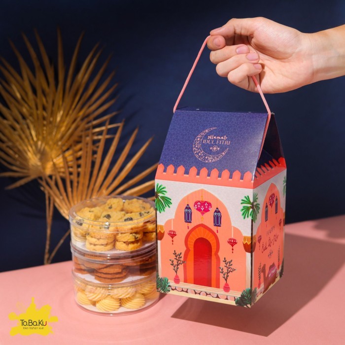 

Kotak-Ku Eid Box Rumah Medium (Pack isi 10pcs)