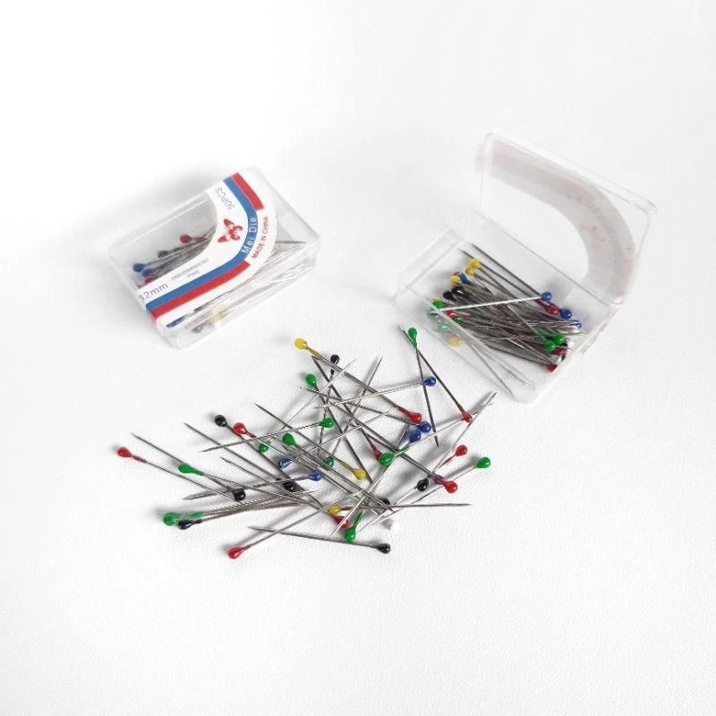 JARUM PENTUL MINI STAINLESS STEEL / JARUM PENTUL HIJAB / JARUM PENTUL KOTAK KECIL / JARUM HIJAB / PE