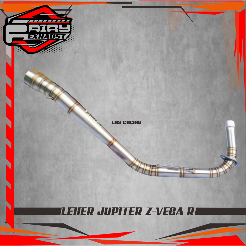 LEHER KNALPOT JUPITER Z - VEGA R ROADRACE FULL STAINLESS