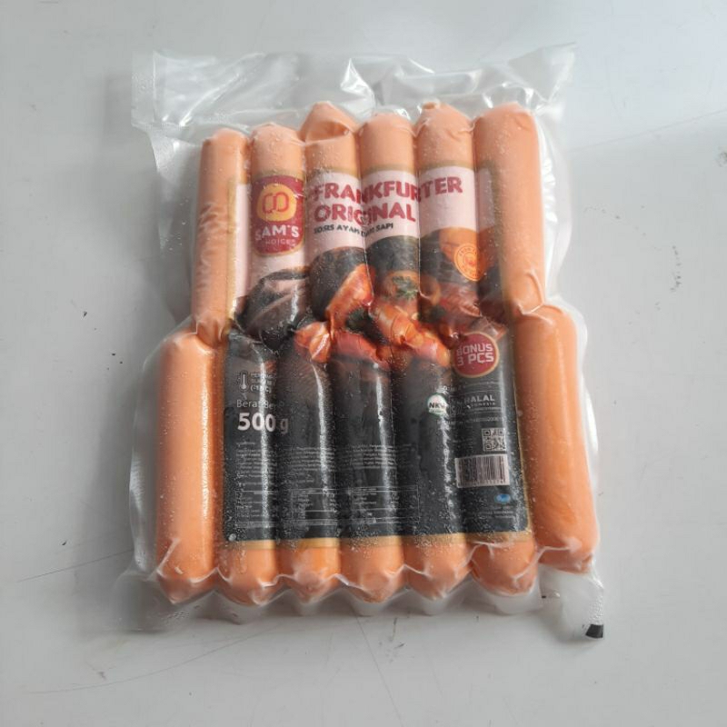 

Sam's Choice Frankfurter Original Sosis Ayam dan Sapi 500 gr