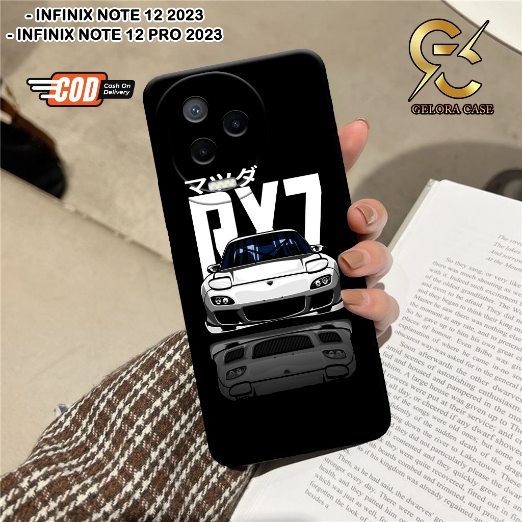 Softcase Infinix Note 12 2023 / Note 12 Pro 2023 - Geloracase -  Case Infinix Note 12 2023 Fashion C