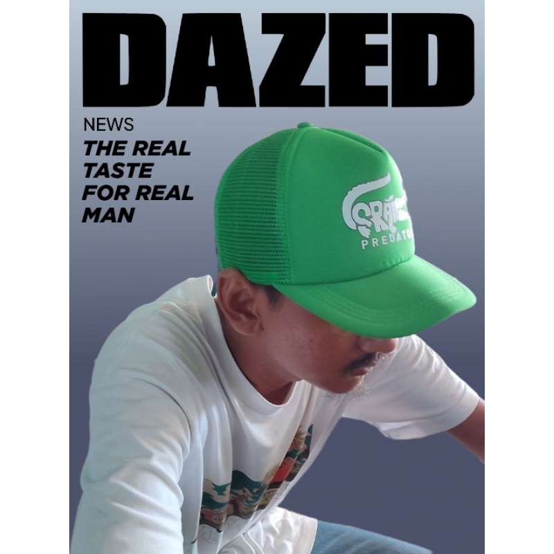 QRAI PREDATOR TOPI - PET CASUAL PRIA WANITA TOPI JARING