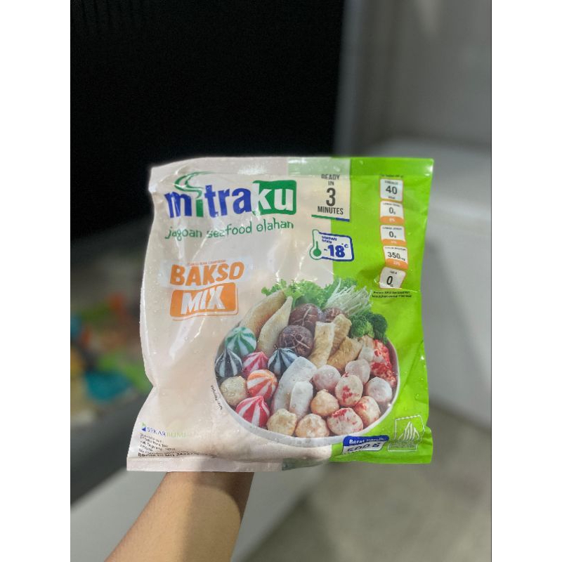 

Mitraku Bakso ikan mix 500gr