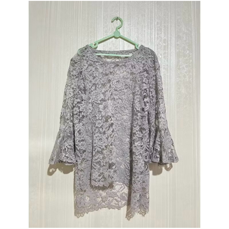 Preloved Kebaya Brokat Silver