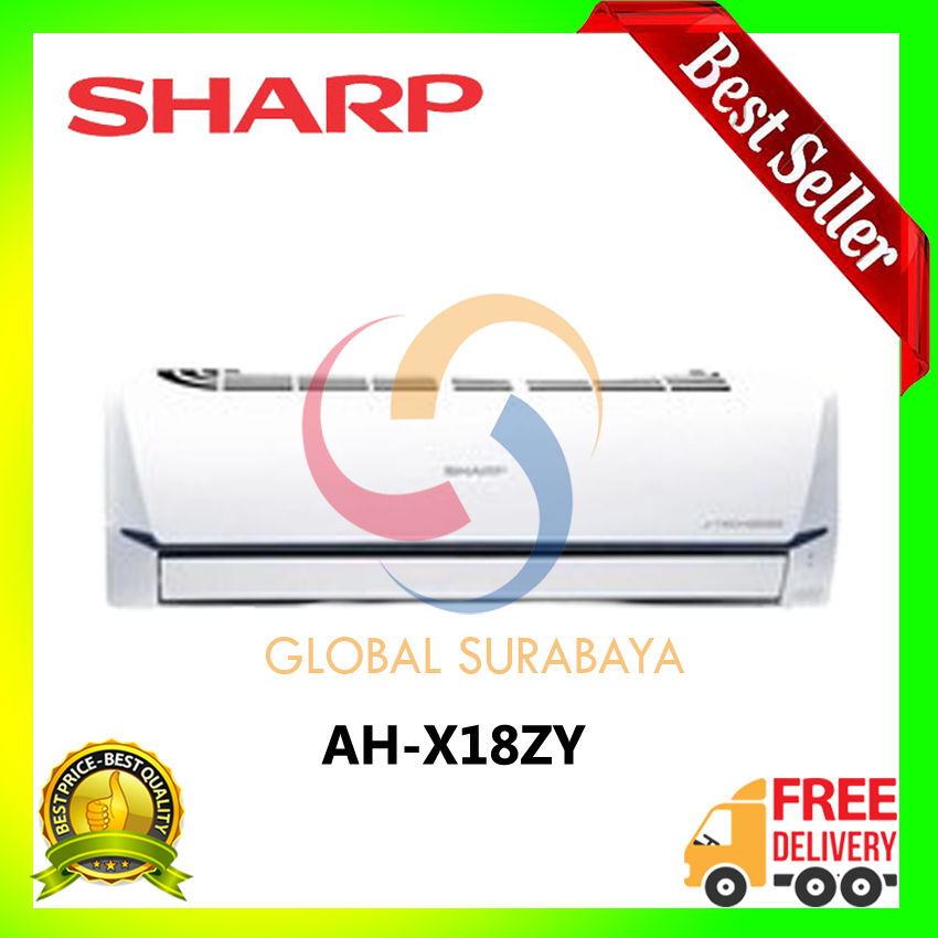 AC SHARP AH-X18ZY J-TECH INVERTER 2 PK AH X18ZY 2PK