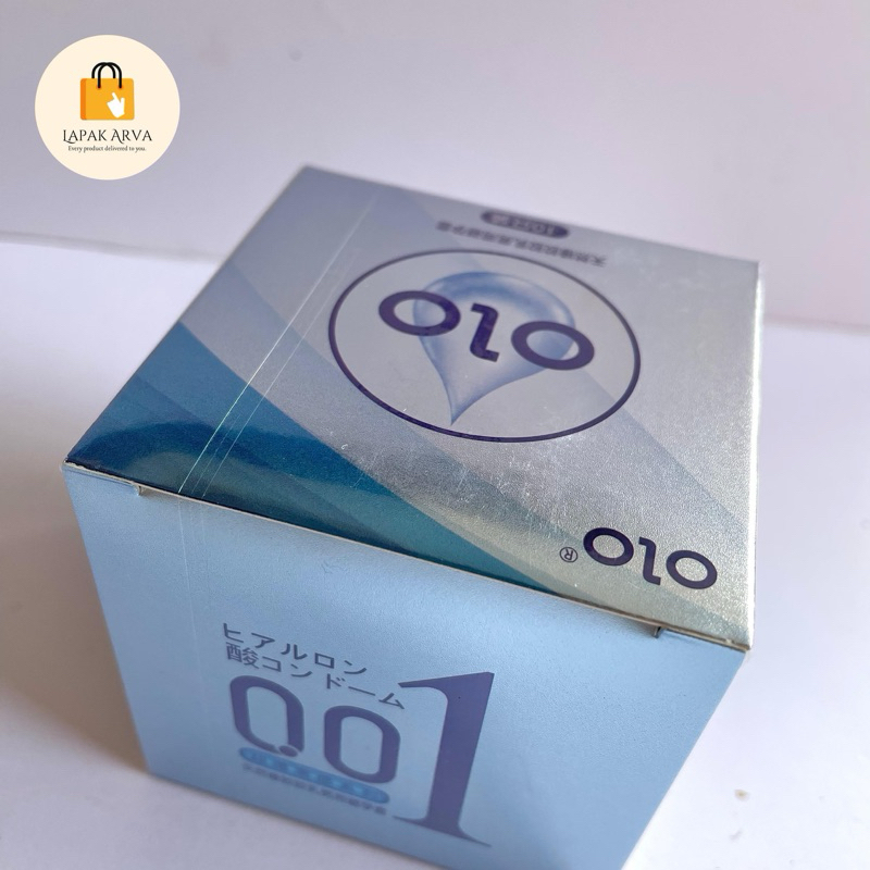 (PRIVASI AMAN) PROMO !! TAHAN LAMA OLO kondom super tipis 0.01 ultra thin 10pcs
