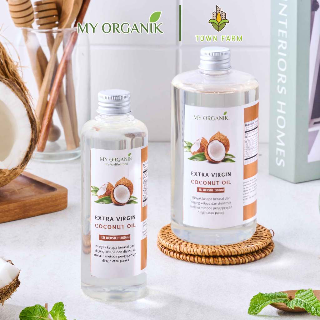 

My Organik Minyak Kelapa Murni Extra Virgin Coconut Oil 100% Asli Murni Organik Premium VCO