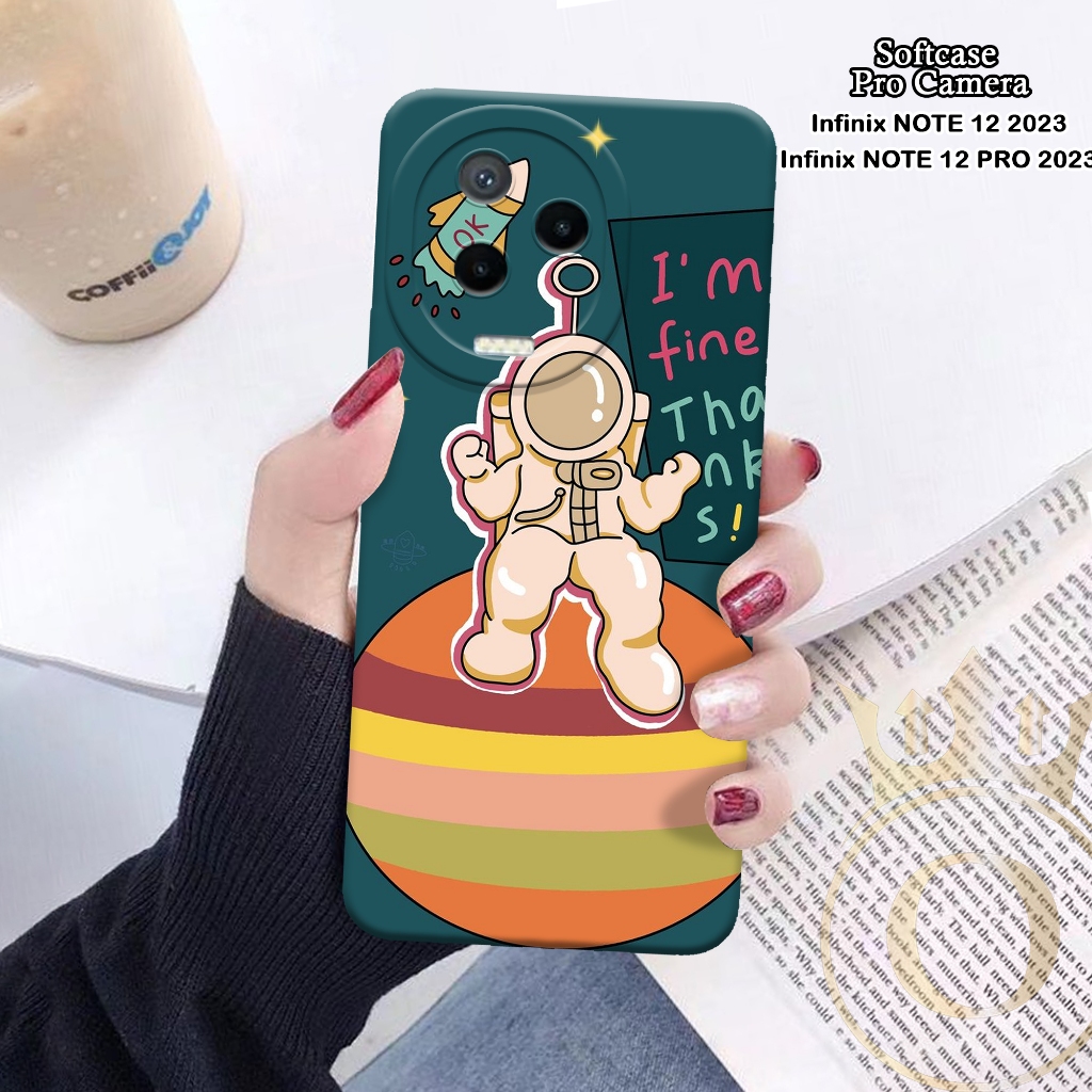 Softcase Infinix Note 12 2023 / Note 12 Pro 2023 - Orora -  Case Infinix Note 12 2023 Fashion Case A