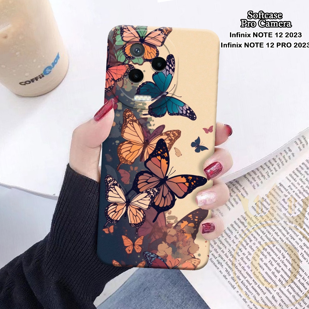 Softcase Infinix Note 12 2023 / Note 12 Pro 2023 - Orora -  Case Infinix Note 12 2023 Fashion Case K