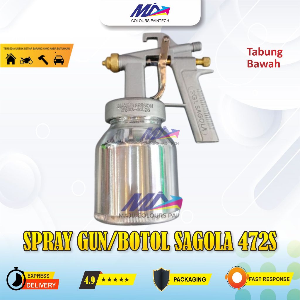 SPRAY GUN / BOTOL SAGOLA 472S TABUNG BAWAH