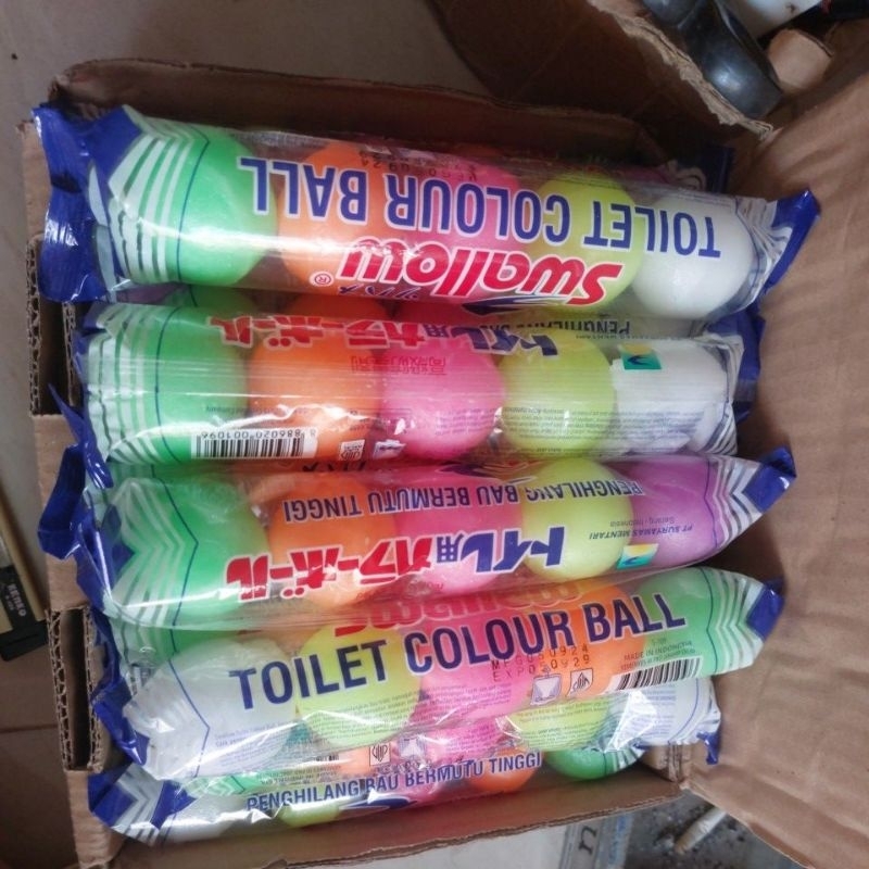 kamper swallow isi 5  pengharum kamar mandi