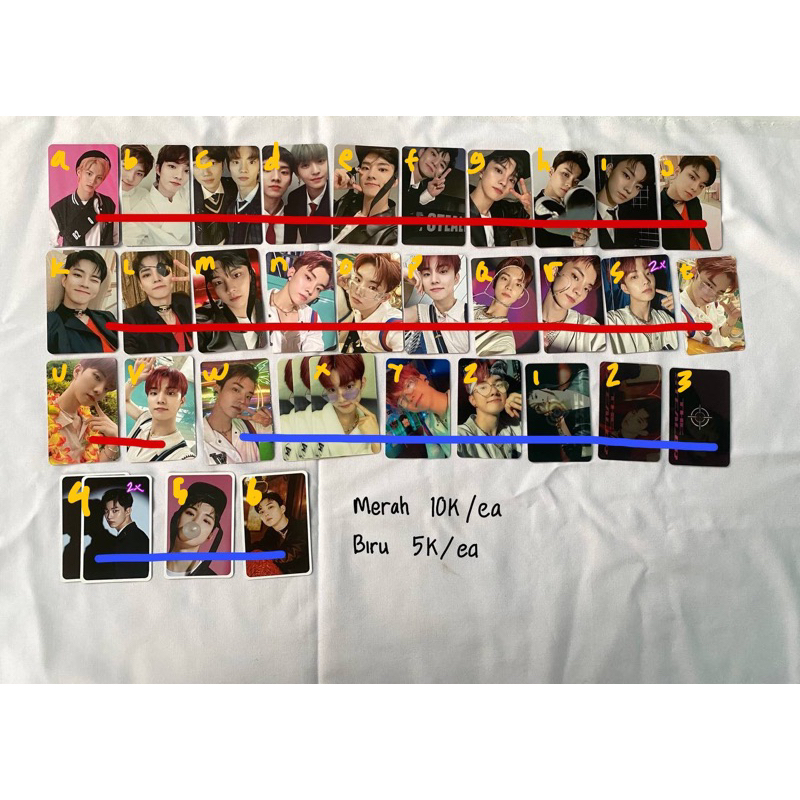 Photocard kyu q changmin the boyz stealer thrilling