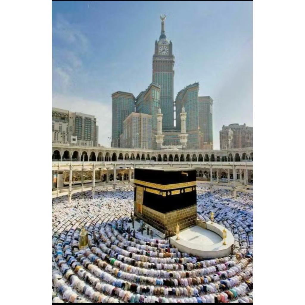 LUKISAN FULL DIAMOND 5D PAINTING (DIY) KABAH 30X40cm (PxT)      QZ016
