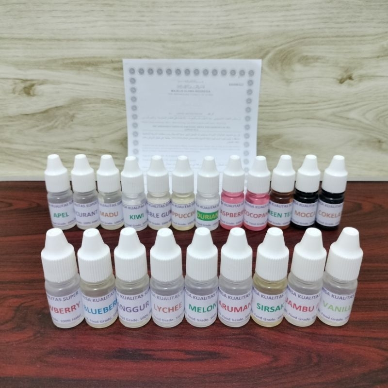 

Perisa Minuman Essence Halal 7ml 7 ml Paket Hemat