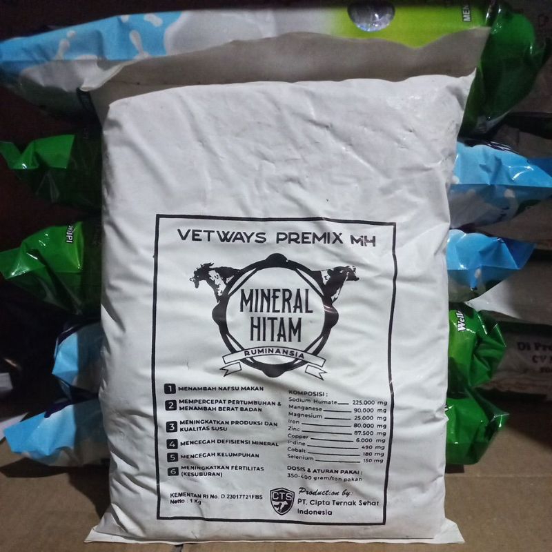 Premix Mineral Hitam