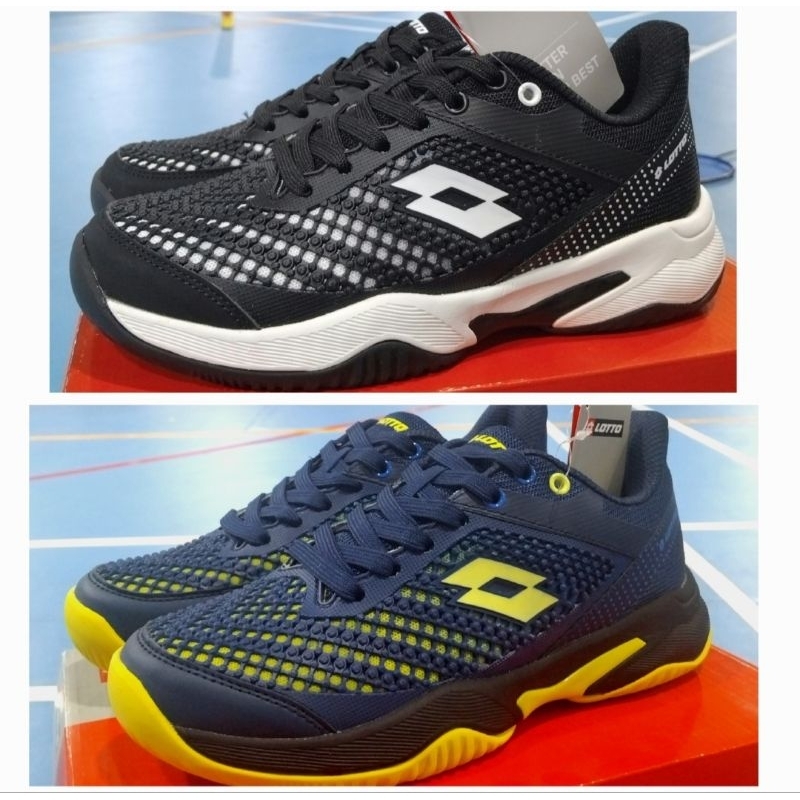 Lotto Bruce Navy Tenis Sepatu Tennis Original