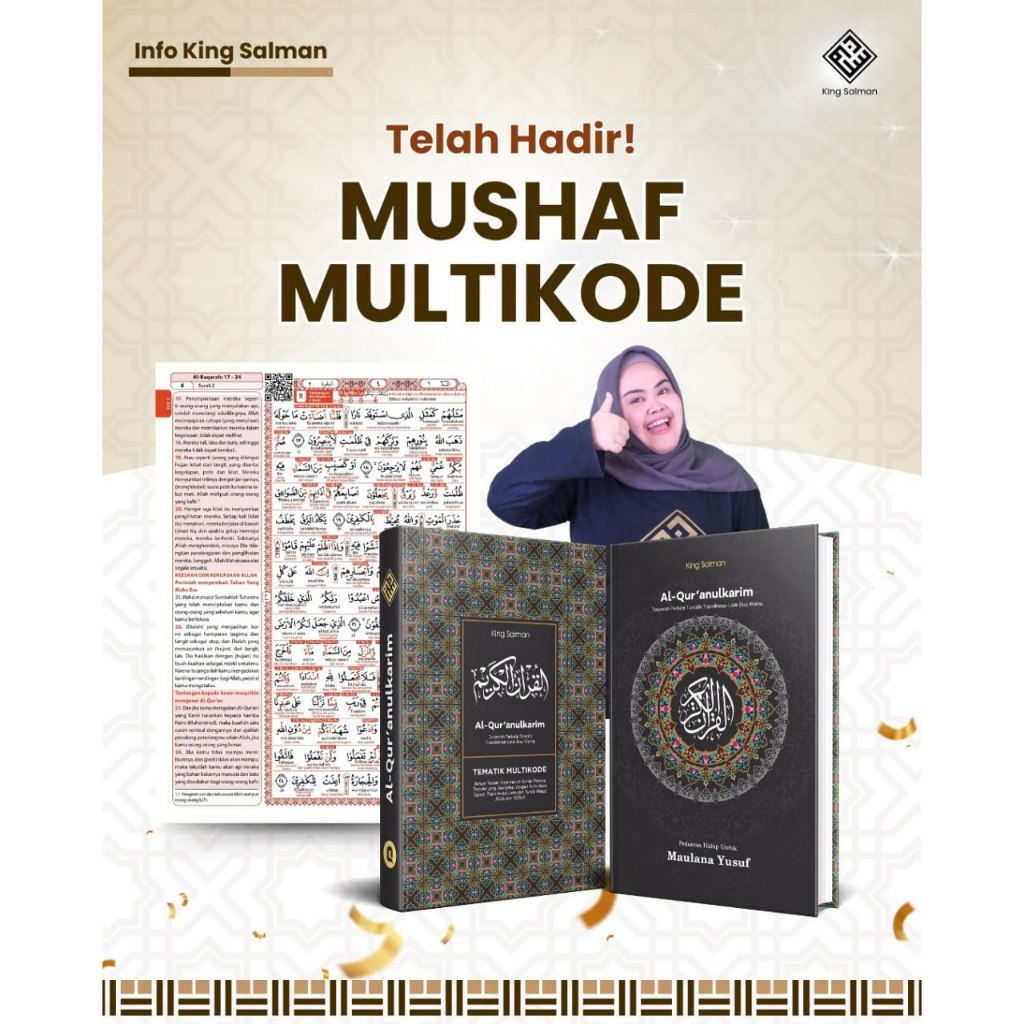 Alquran King Salman Multikode Quran wakaf Custom Nama Mushaf Untuk Hafalan