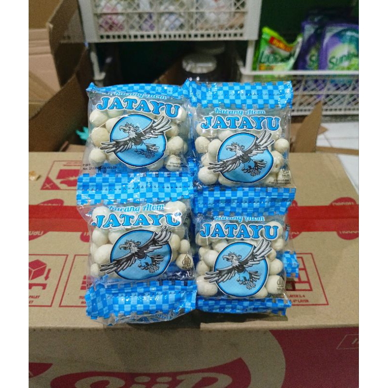 

Kacang atom jatayu renceng 1pack isi 20pc