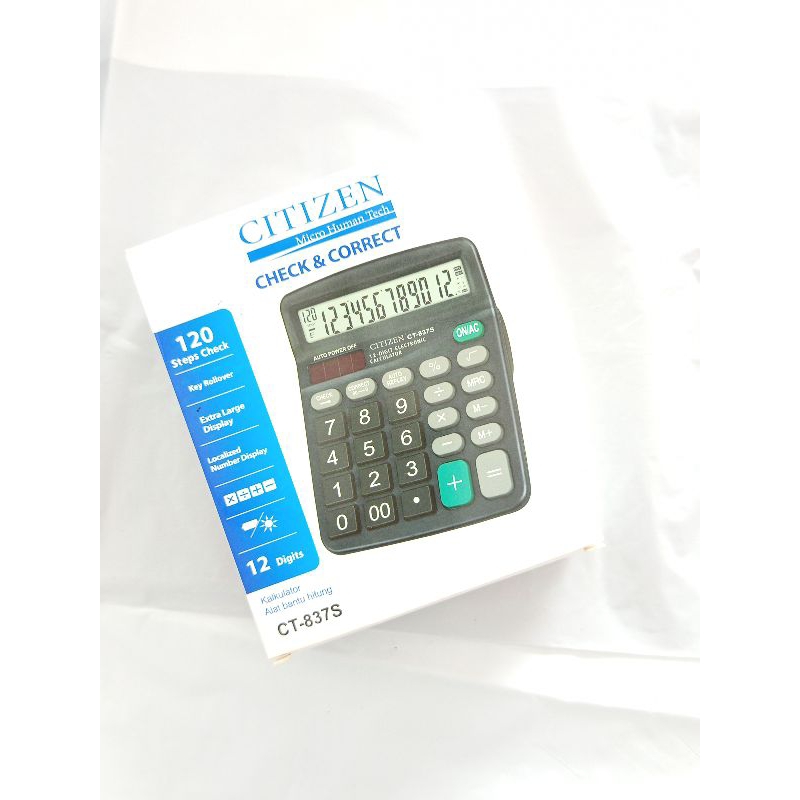 

kalkulator citizen CT-837s