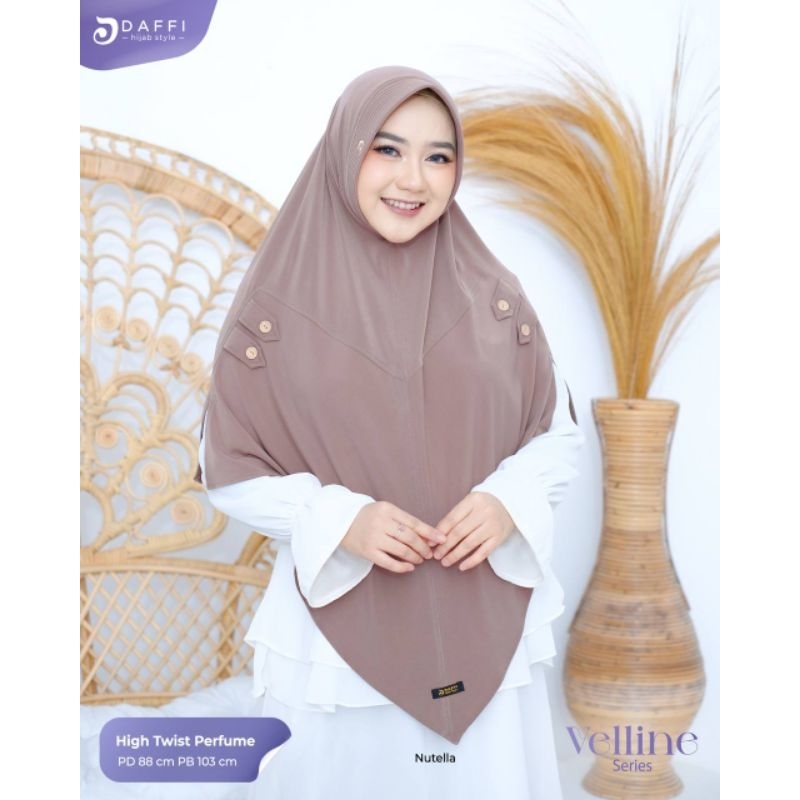 VELLINE Daffi Hijab Jumbo Jersey Premium Kekinian 2024