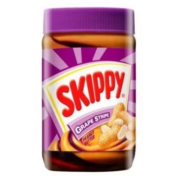

Skippy Grape Stripe Peanut Butter Spread Selai