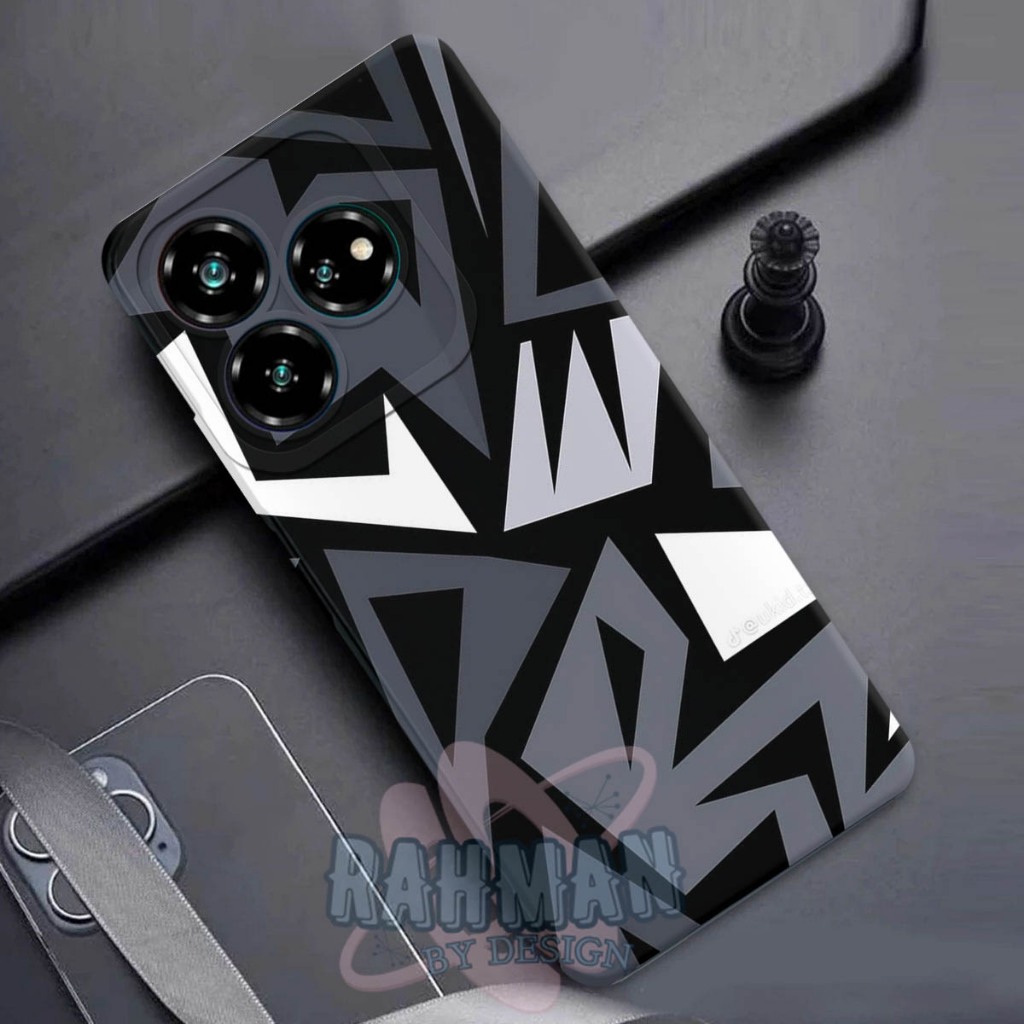 Softcase ZTE AXON 60 - Bahan karet lentur - Motif Keren - silikon lentur - Casing ZTE AXON 60 - Case