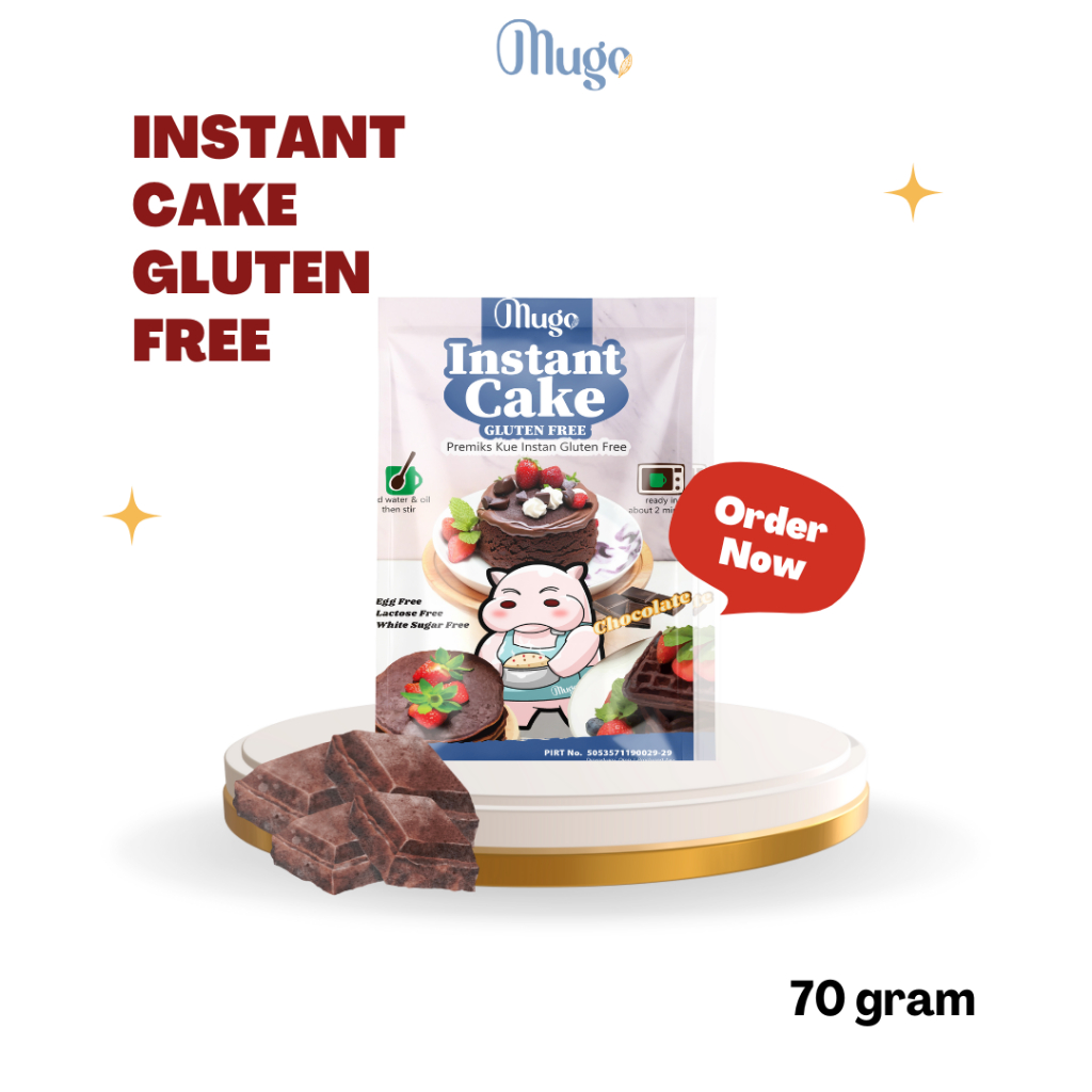 

Mugo Instant Cake Gluten Free Coklat : Si Ajaib Pembuat Waffle, Pancake, & Mugcake !