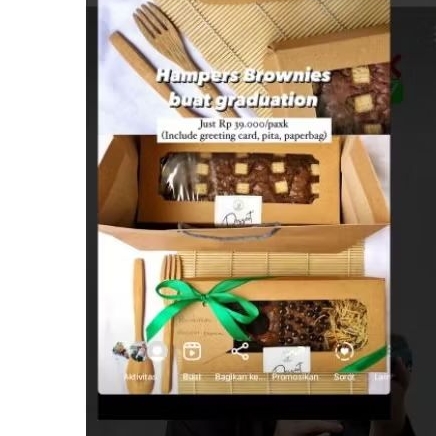 

Hampers Fudge Brownies panggang/kukus by dessert mboiss