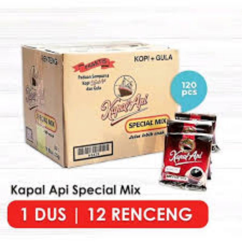 

kapal api sepecial 120 sachet perdus mix 5 dus, 10 dus 15 dus