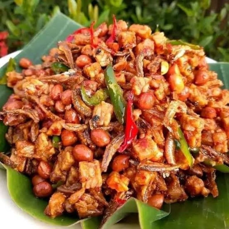 

Tempe Teri Kacang Balado (PEDAS MANIS) Isi 100 gram