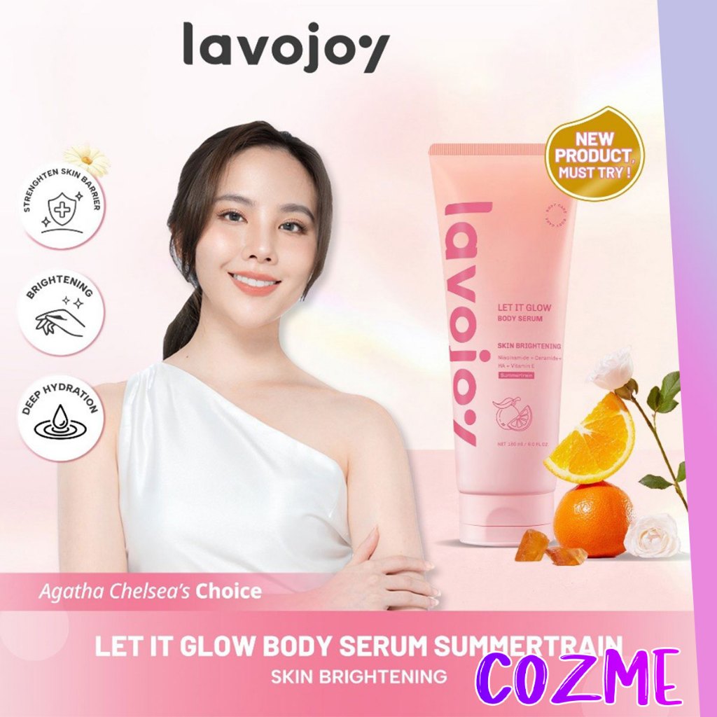 LAVOJOY Let It Glow Body Serum Skin Brightening Summertrain 180mL
