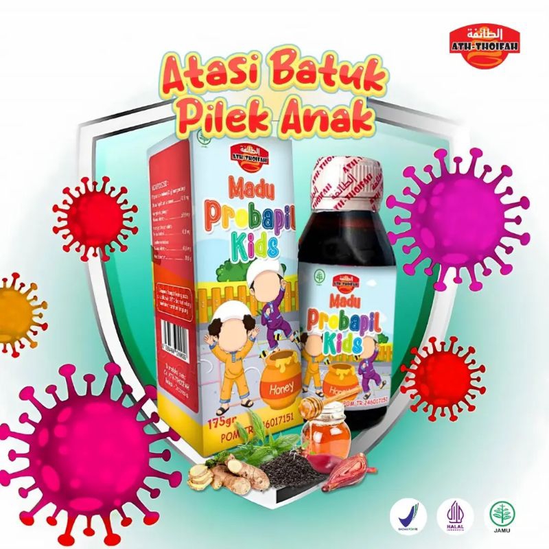 

Madu PROBAPIL Kids Batuk Pilek Anak Ath-Thoifah 175g
