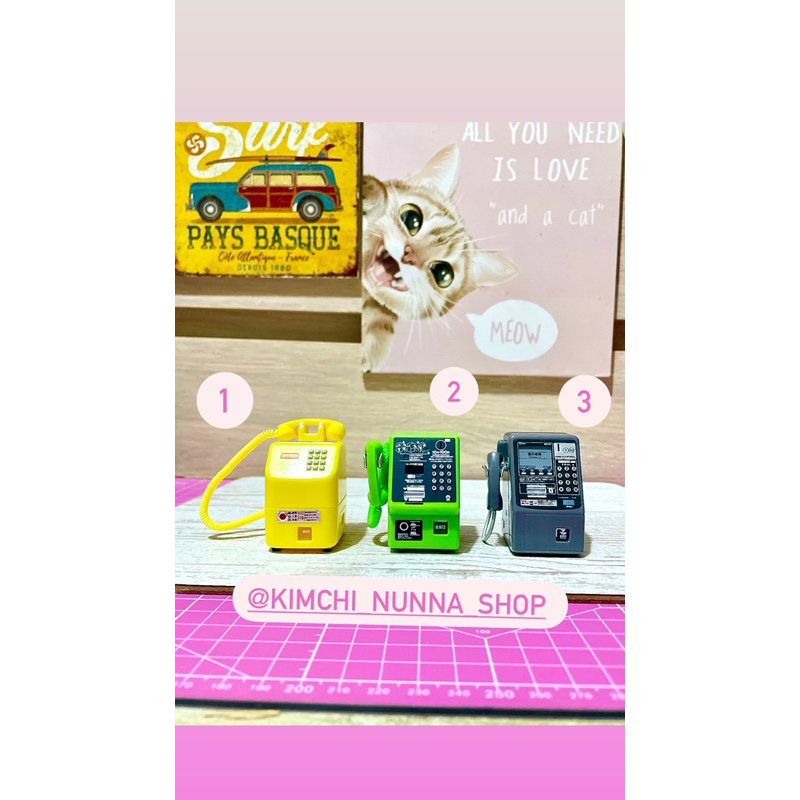 Telephone Jadul Gotochi Trinkets