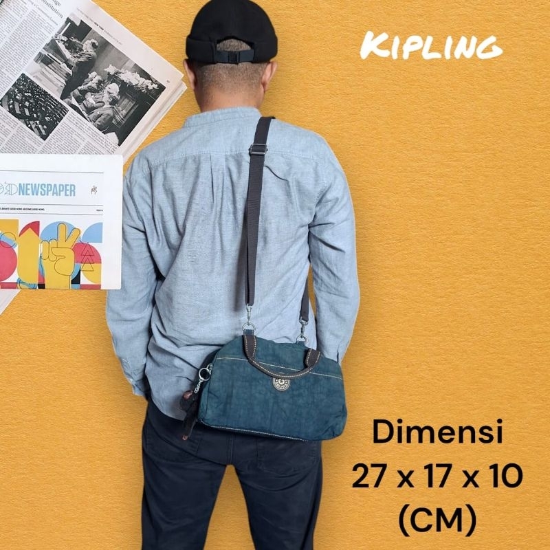 TAS SLEMPANG KIPLING ORIGINAL SECOND