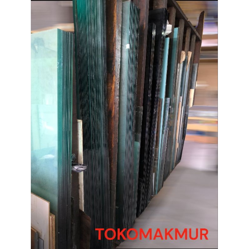 Custom ukuran kaca 5mm Bening / polos