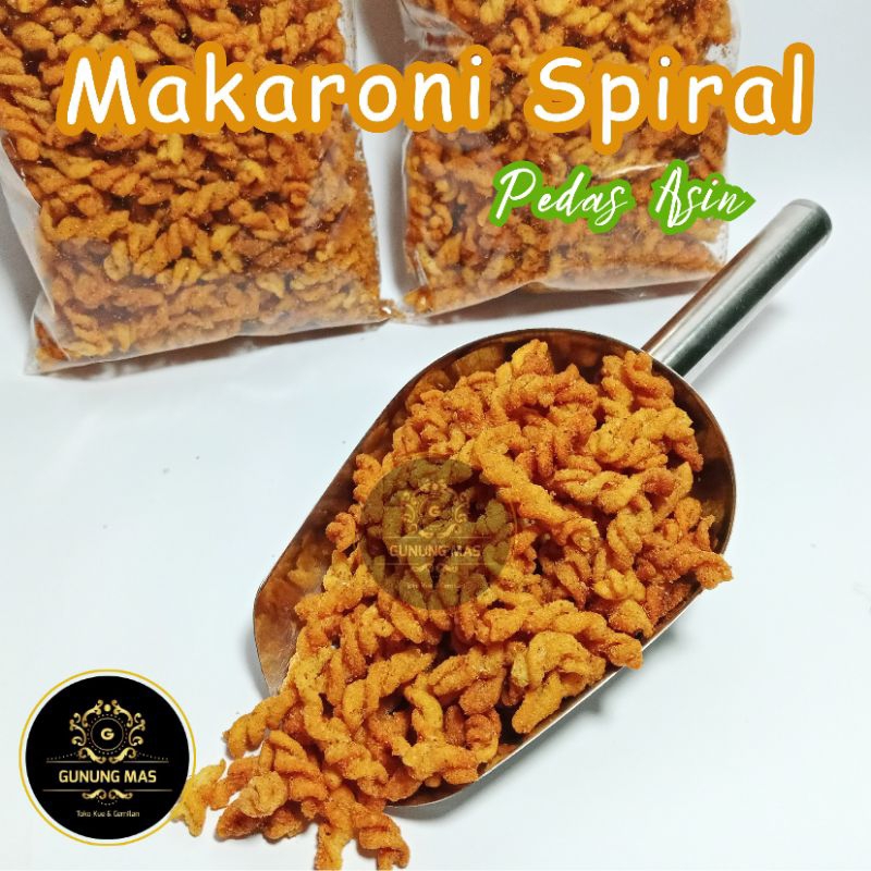 

MAKARONI SPIRAL MACARONI SPIRAL RASA PEDES Berat bersih 150 gr - Pedas dan Asin