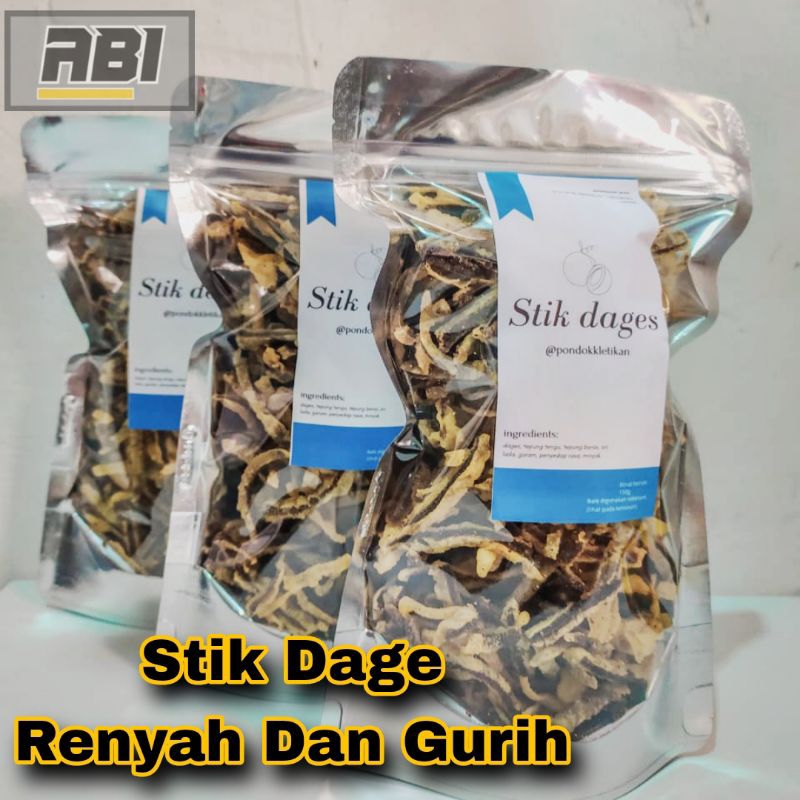 Makanan Ringan Stick Dages Asli Tegal Stik Dage Renyah