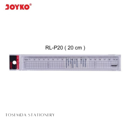 

Ruler joyko RL- / 20 Cm / Penggaris Joyko / PCS / Satuan - 20 Cm