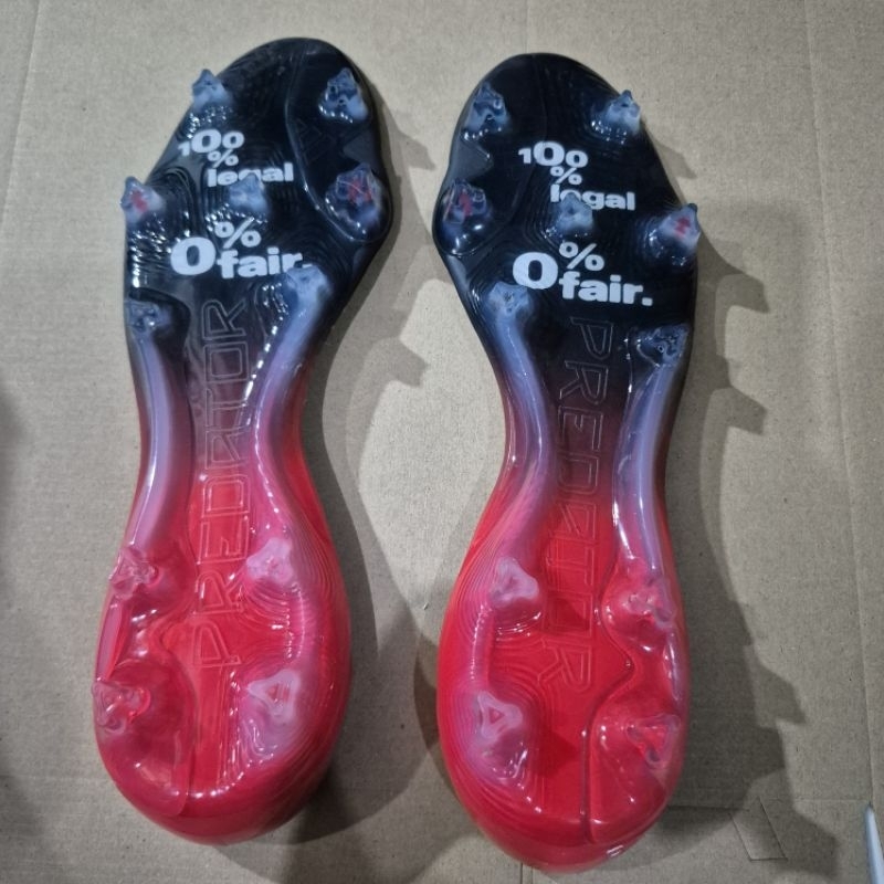(mangkok) Sol ori sepatu bola adds predator stut triangle